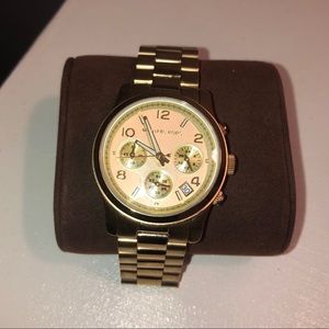 MICHAEL KORS WATCH GOLD WOMENS